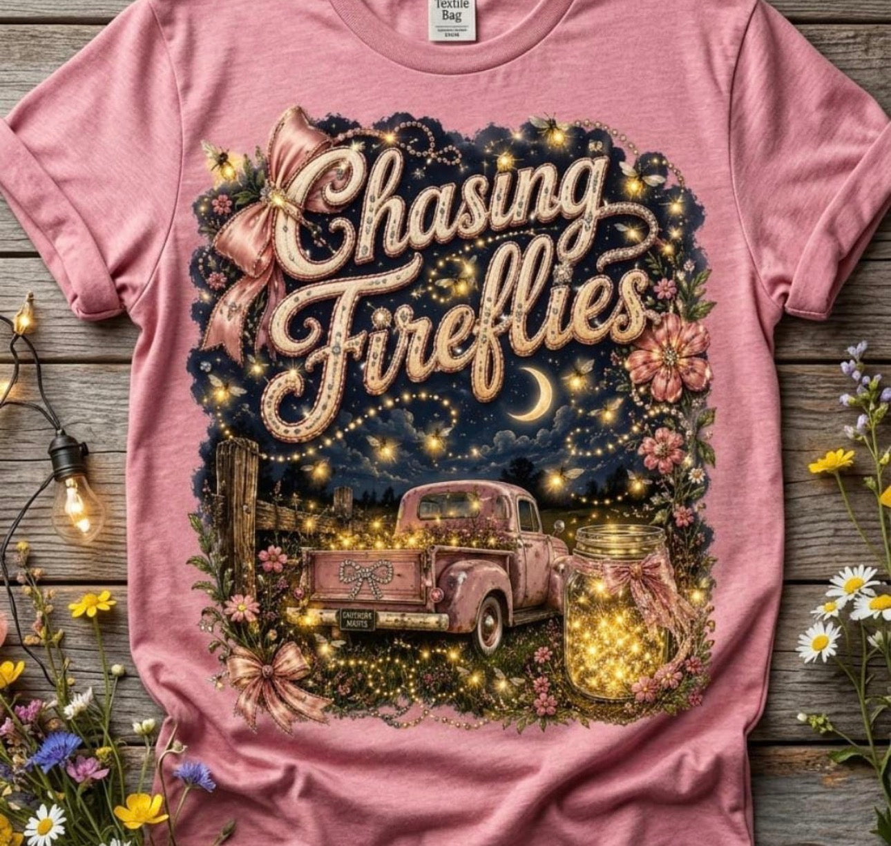 CHASING FIREFLIES DTF TRANSFER