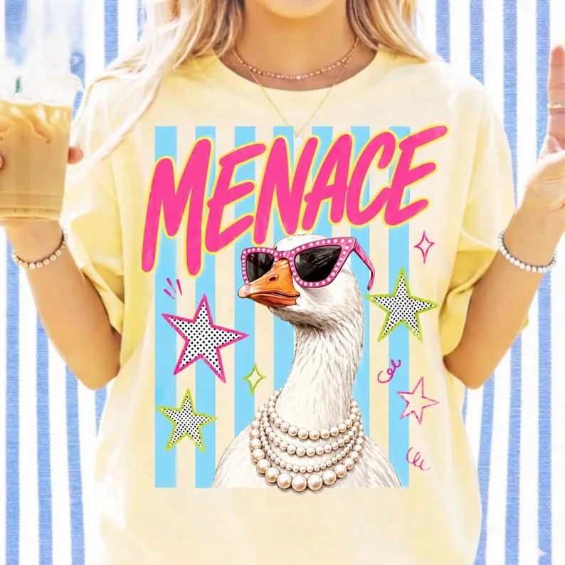 MENACE GOOSE DTF TRANSFER