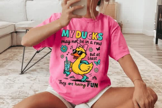 DUCKS IN A ROW DTF TRANSFER
