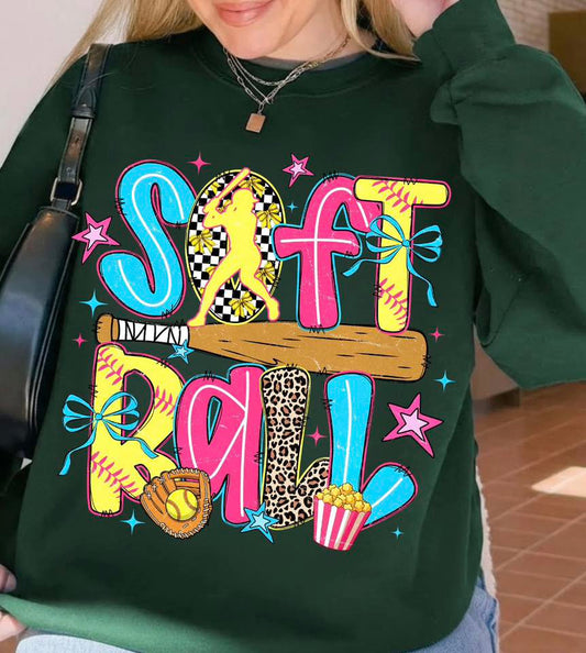 SOFTBALL BRIGHT RETRO