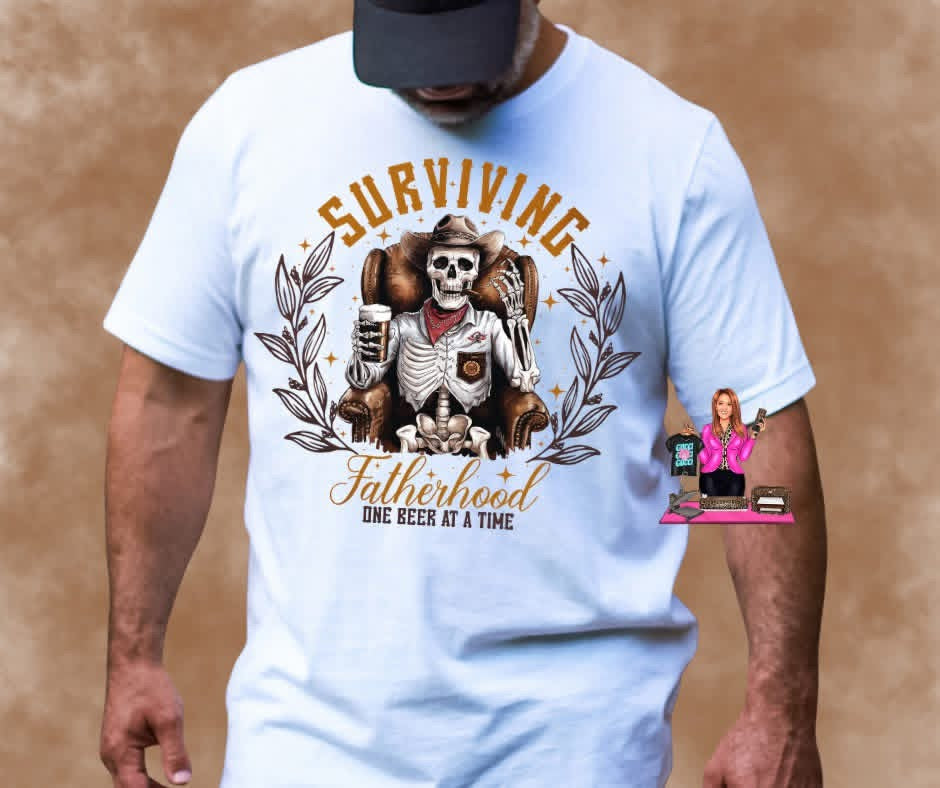 SURVIVING FATHERHOOD DTF TRANSFER