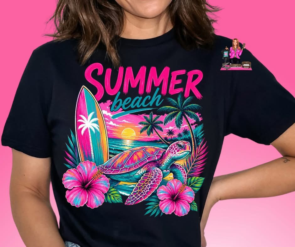 SUMMER NEON DTF TRANSFER