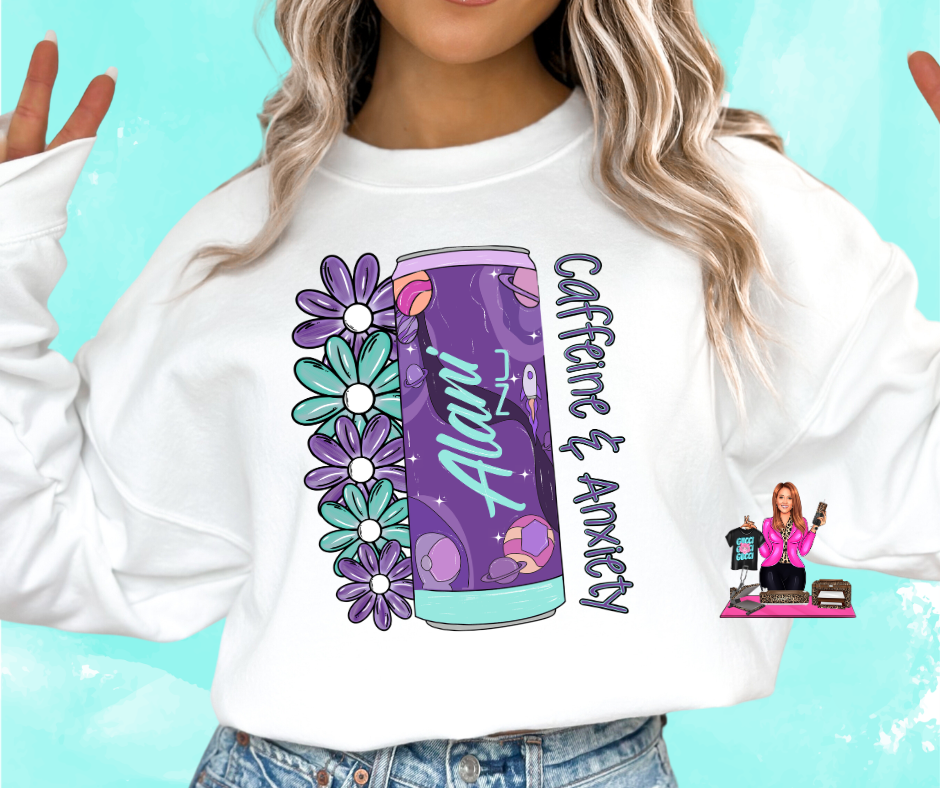 GRAPE ALANI CAFFEINE & ANXIETY DTF TRANSFER