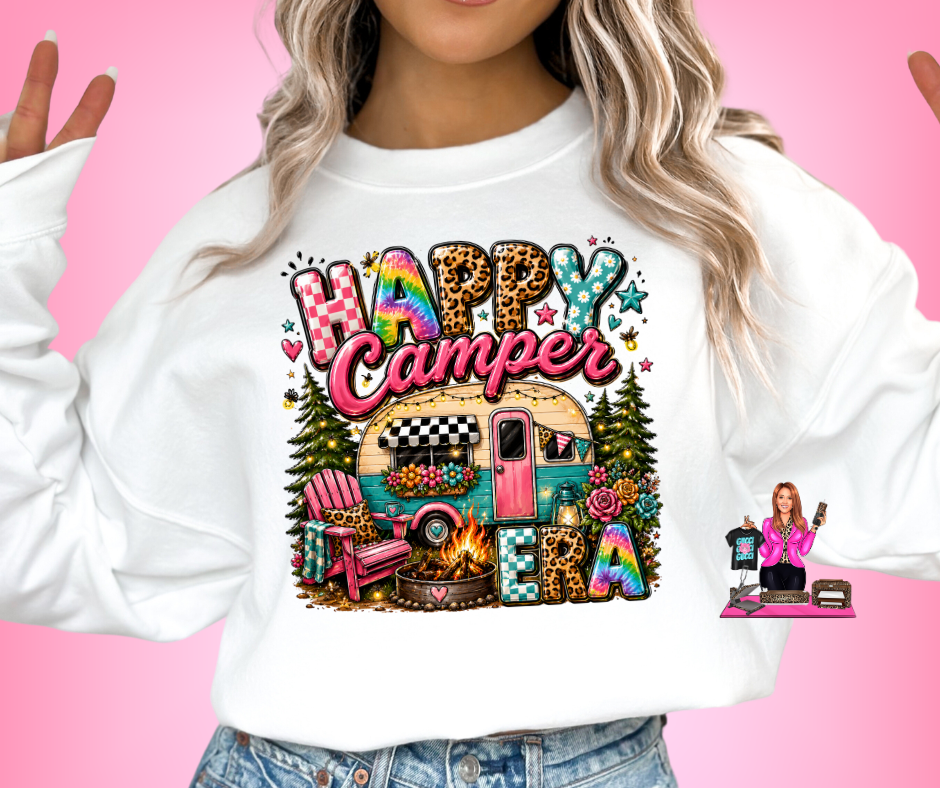 HAPPY CAMPING ERA DTF TRANSFER