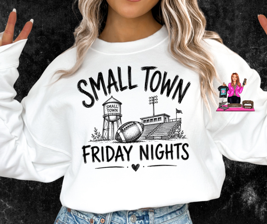 SMALL TOWN FRIDAY NIGHTS DTF TRANSFER