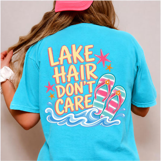 LAKE HAIR DON'T CARE DTF TRANSFER